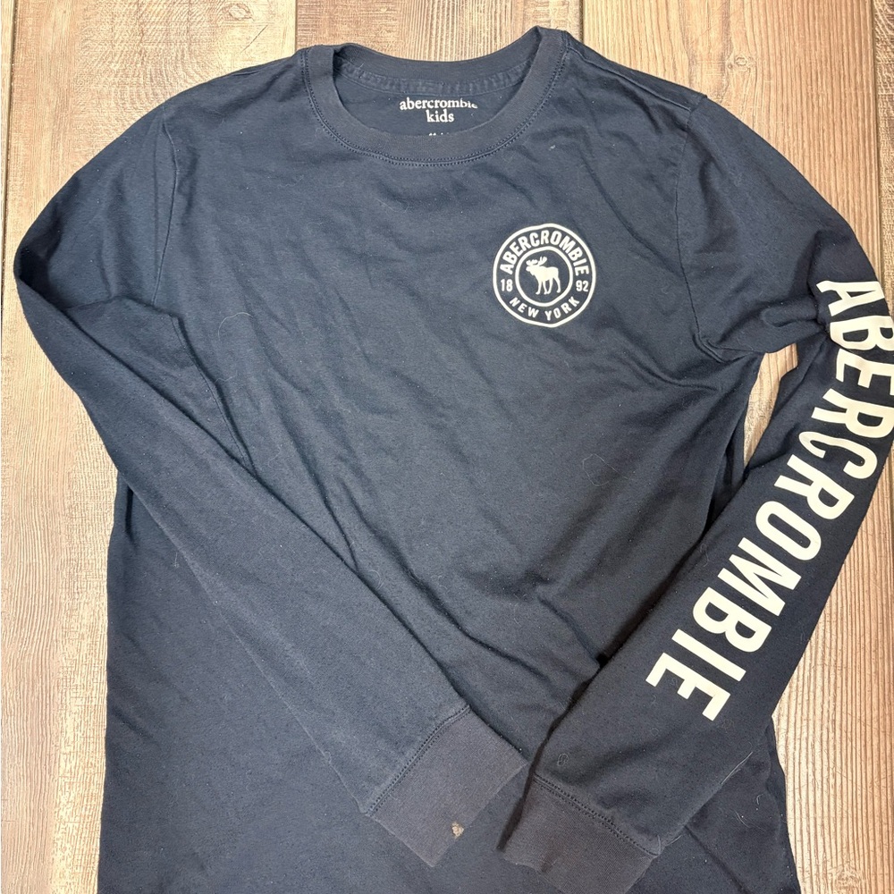 Abercrombie Kids Black Long Sleeve Tee